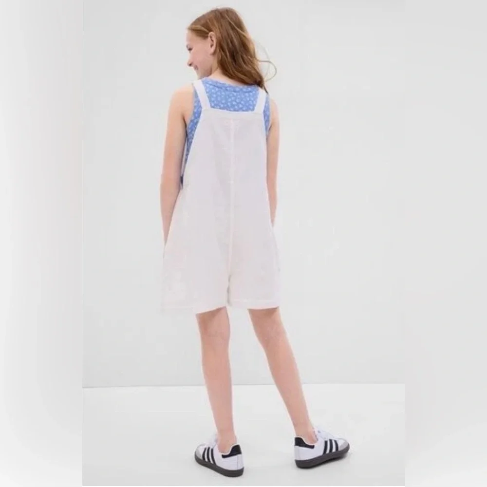 Gap Kids Linen Shorts Overalls